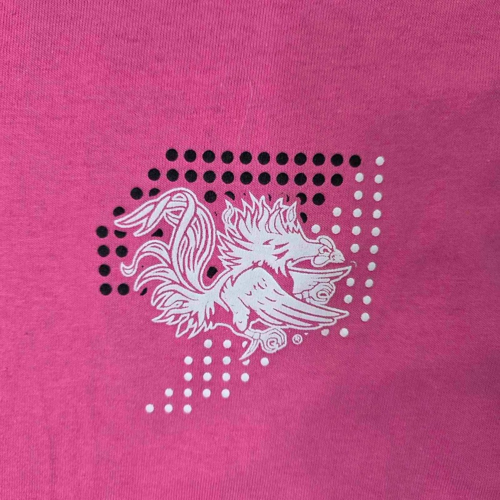 Champion University of South Carolina USC Gamecocks Long Sleeve Tee Pink Large L - Picture 9 of 9